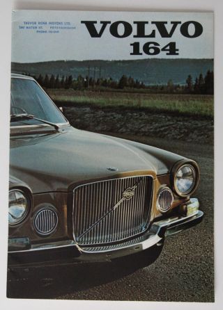 Volvo 164 1971 Dealer Brochure - English - Canada - St1002000418