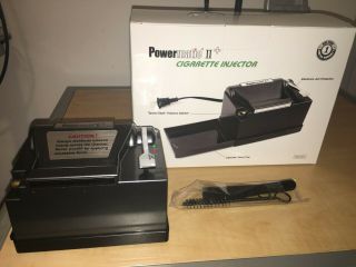 Powermatic Ii Plus Electric Cigarette Injector Machine - 100mm And King Size Cig