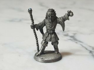 Vintage 1988 Ral Partha Dungeons And Dragons Paladin Healer Pewter Jeweled
