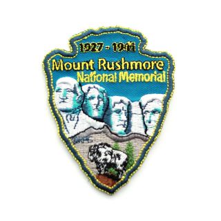 Mount Rushmore National Memorial Souvenir Patch South Dakota Park Monument Mt.