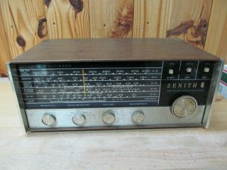 Vintage Zenith M660a Am Sw Shortwave Radio Receiver