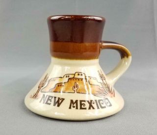 Mexico Pueblo Southwest Travel Souvenir Wide Bottom Non - Slip Coffee Mug Cup