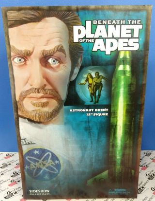 Sideshow Collectibles Astronaut Brent Ansa 12 " Beneath The Planet Of The Apes