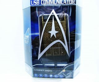 Star Trek Usb Communicator Internet Phone 2009 Windows Xp,  Vista,  Mac Os 10.  5