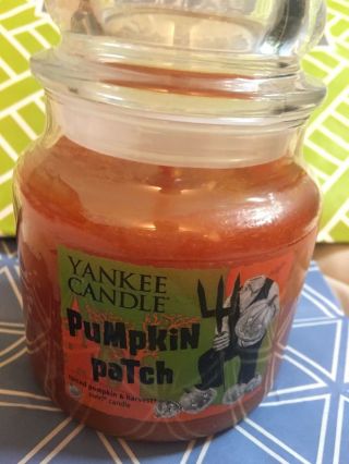 Yankee Candle Pumpkin Patch Candle 14.  5oz Boney Bunch Candle