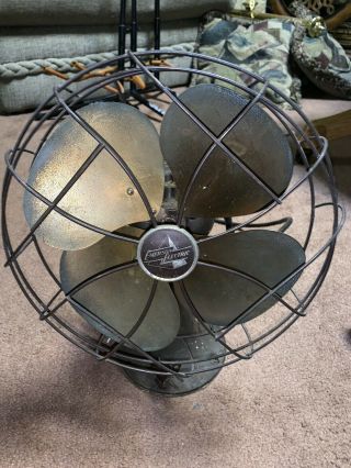 Emerson Electric Vintage Metal Fan Needs Rewired -