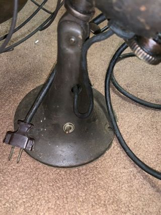 Emerson Electric Vintage Metal Fan NEEDS REWIRED - 5