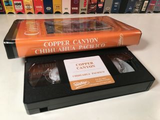The Copper Canyon VHS 1990 Pentrex Railroad Chihuahua Pacifico Train Route 4