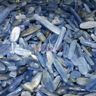 1kg Natural Blue Kyanite Stone Quartz Crystal Gravel Tumbled Bulk Reiki Healin 4
