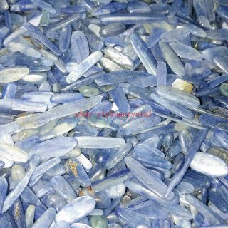 1kg Natural Blue Kyanite Stone Quartz Crystal Gravel Tumbled Bulk Reiki Healin 7