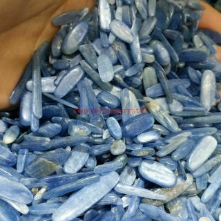 1kg Natural Blue Kyanite Stone Quartz Crystal Gravel Tumbled Bulk Reiki Healin 8