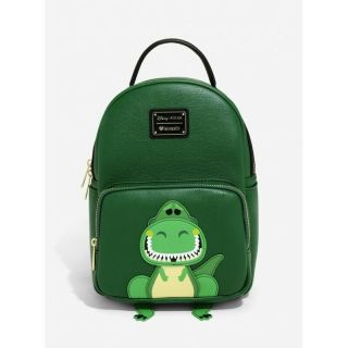 Disney Pixar Loungefly Toy Story Rex Dinosaur Mini Backpack Bag Nwt