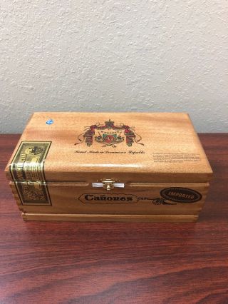 A Fuente - Canones - Wooden Cigar Box - Empty