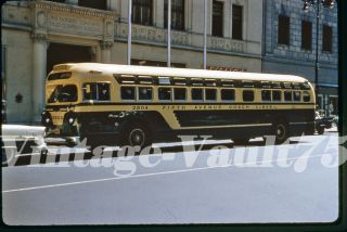 Duplicate Slide Bus Gm 2504 Fifth Avenue Coach York City 1958 Rt - 5