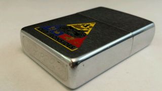 Vintage U.  S.  Army 1st Armored Division Old Ironsides Zippo Lighter Military Tank 3