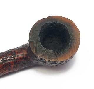 Vintage DUNHILL SHELL STRAIGHT BRIAR ESTATE PIPE c1950 a/f 3
