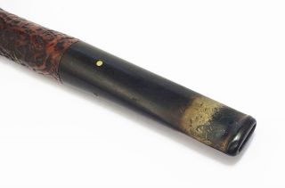 Vintage DUNHILL SHELL STRAIGHT BRIAR ESTATE PIPE c1950 a/f 4