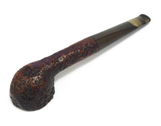 Vintage DUNHILL SHELL STRAIGHT BRIAR ESTATE PIPE c1950 a/f 5