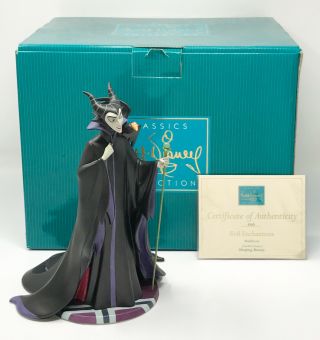 Wdcc Sleeping Beauty Evil Enchantress Maleficent Box Scp