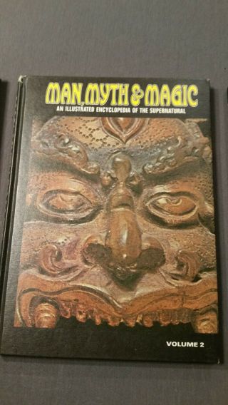 Man,  Myth and Magic encyclopedia Supernatural volumes 1 2 and 3 3
