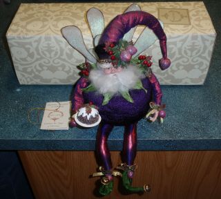 Mark Roberts Christmas Plum Pudding Fairy Medium 51 - 56540 - Gift