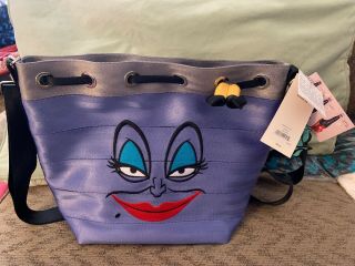 Disney Harveys Little Mermaid Ursula Park Hopper Seatbelt Villain Bag Backpack