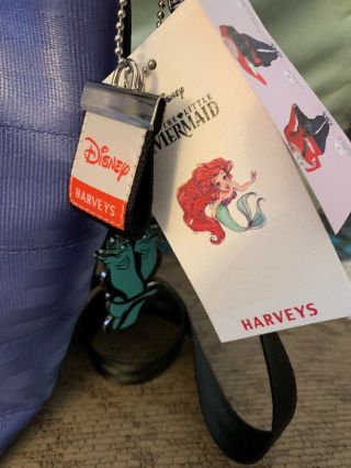 Disney HARVEYS Little Mermaid URSULA Park Hopper Seatbelt Villain Bag Backpack 3
