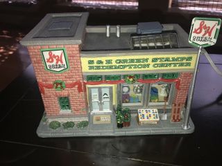 Lemax S&h Green Stamp Redemption Center Christmas Village (retired)