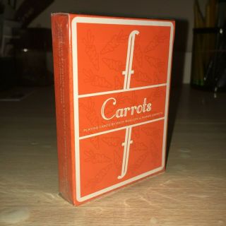 1 Rare Deck Of Fontaine Carrots V1 Playing Cards (limited Edition, )