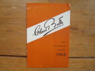 1964 Claud Butler The Champions Choice Bicycle Brochure