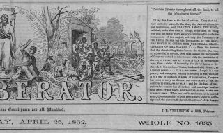 EMANCIPATION IN WASHINGTON SLAVERY ABOLITION ABRAHAM LINCOLN RARE ANNA DICKINSON 2