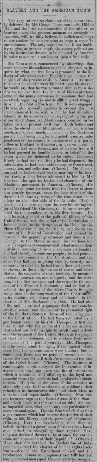 EMANCIPATION IN WASHINGTON SLAVERY ABOLITION ABRAHAM LINCOLN RARE ANNA DICKINSON 5