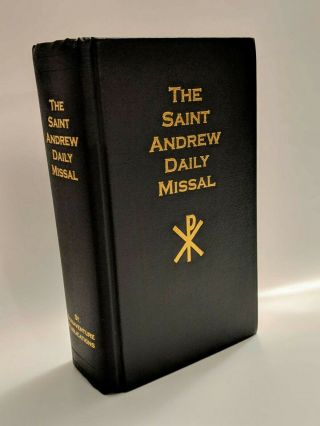 Traditional Latin Mass The Saint Andrew Daily Missal 1945