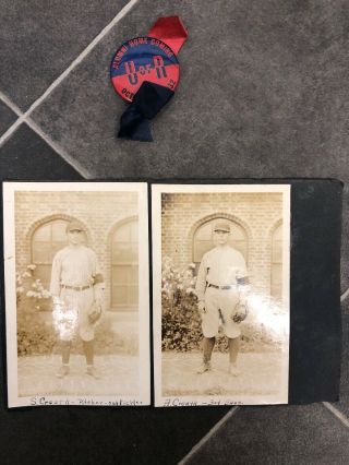 1925 University Of Richmond,  Va Baseball Player Photos Creath & Minter