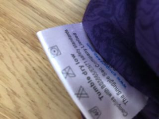 Purple Zip Harry Potter Sleeping Bag - barely In Carry Bag Snuggle Sack 5