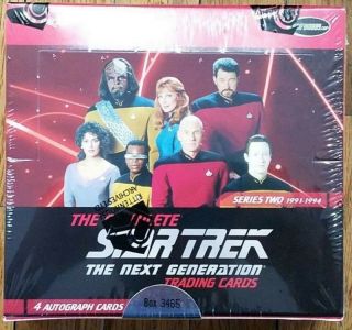 Rittenhouse The Complete Star Trek The Next Generation Series 2 Trading Card Box