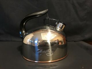Antique Vintage Paul Revere Copper Kettle Tea Pot W/Handle F 91 - 0 3