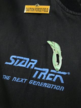 Star Trek Next Generation Guinan Whoopi Goldberg Crew Jacket Size Large Sichel 5