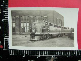 Old Photo Of Great Northern Railroad Diesel Locomotive 5701 A&b Gn Rr History