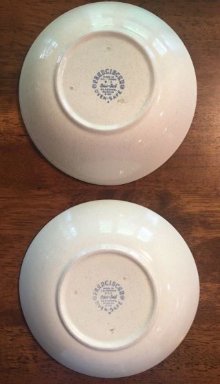 FRANCISCAN Atomic STARBURST 2 Cereal Bowls Mid - Century Gladding McBean 4