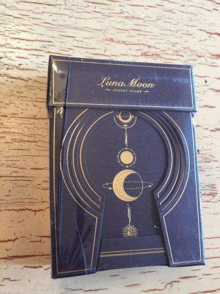 Bocopo Violet Luna Moon Limited Edtion Playing Cards.  Deluxe Set.