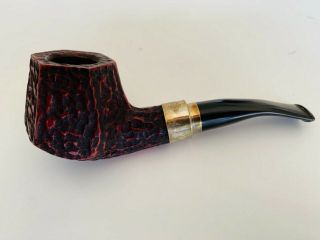 Peterson Pipe Of The Year 2011 Rustic Panel Limited Edition Estate Pipe