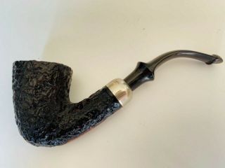 1980s Peterson System Standard Rustic Xl305 Old Style Rare Estate Pipe