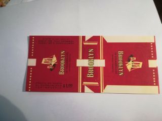 Brooklyn - Argentina Cigarette Pack Label Wrapper
