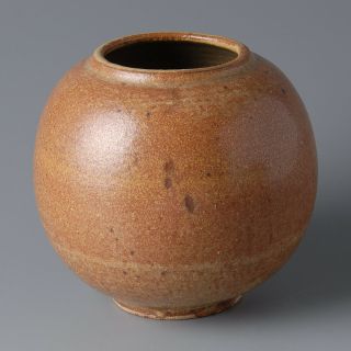 EB200 Japanese Studio Pottery Mashiko Ware Ceramic Pot w/ Box by Gerd Knapper 4
