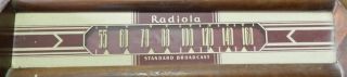 1946 - 47 Vintage RCA Victor Radiola tube radio Model 61 - 3 in 3