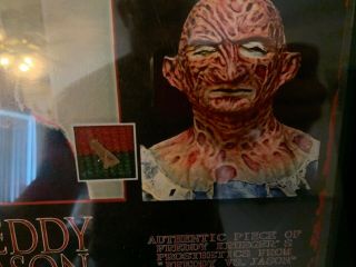 Freddy Krueger Screen Silicone Mask Piece 2