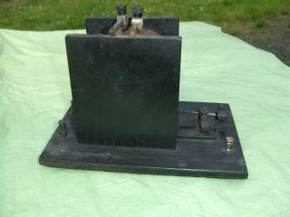 Vintage Crystal Radio Receiver Dual Slider Early Unusual Detector 3