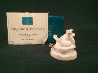 Wdcc The Little Mermaid - Scuttle " Muddled Mentor " Whiteware -