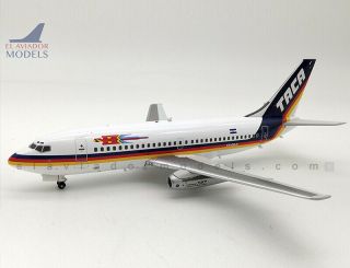 Inflight 200 If732ta0719 1/200 Taca Airlines Boeing 737 - 200 Ys - 08 - C With Stand